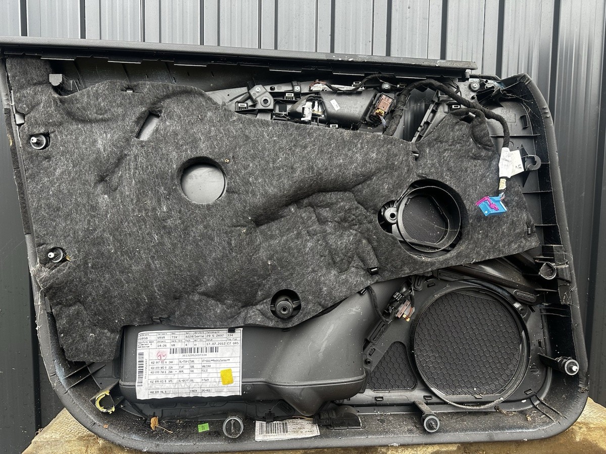 AUDI A6 C7 DOOR CARD PANEL FRONT RIGHT DRIVER SIDE | eBay UK