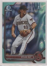 2022 Bowman Draft Chrome Aqua Lava Refractor 193/199 Dylan Ray #BDC-191 0w27