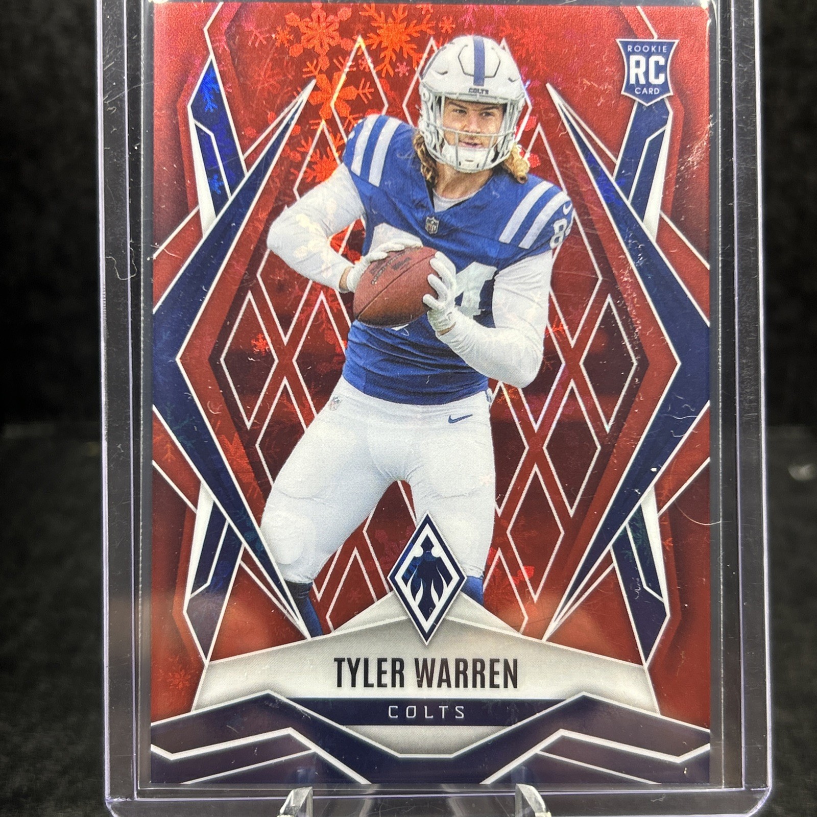 2025 Panini Phoenix - Rookies Tyler Warren #185 Red Winter /399 (RC)