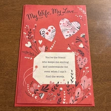 American Greetings “My Wife- My Love” Valentine’s Day Greeting Card-New 