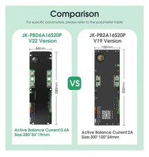 JK Inverter BMS 8S-16S V22 Smart BMS 100A 150A 200A Li-ion LiFePo4 LTO Battery