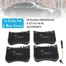 Front Brake Pads A0084200220 With Wear Sensor Für Mercedes-Benz W222 S-Class AMG