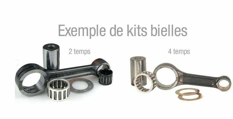 Kit bielle Hot Rods Yamaha YZF450R pour réparer un moteur fatigué sans jeu