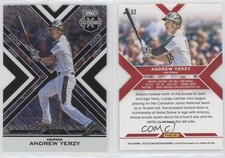 2016 Panini Elite Extra Edition Status Black Die-Cut /99 Andy Yerzy Andrew #52