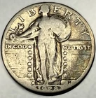 1928-S Standing Liberty Silver Quarter - Free Shipping - 1712