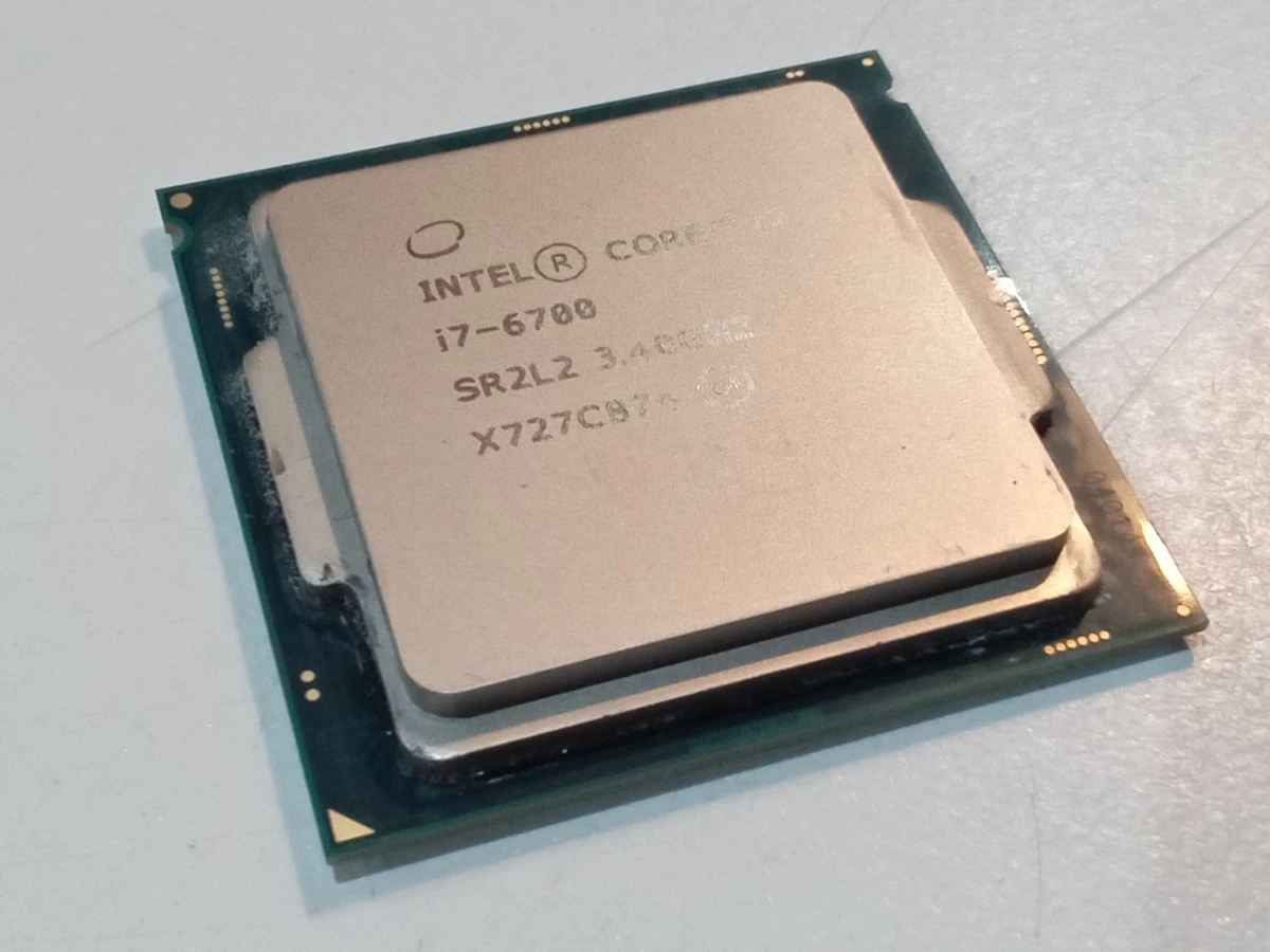Core Intel Processor i7-6700 0 i7 CPU LGA Model 3.4GHz Quad-Core 