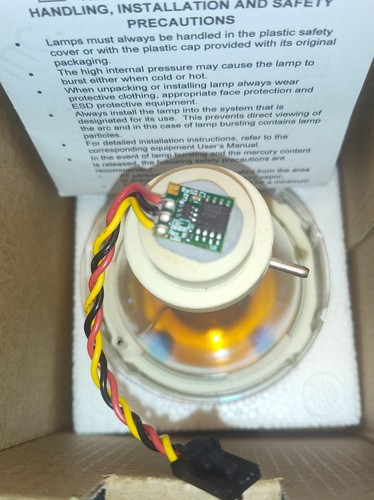 EXCELITAS TECHNOLOGIES 012-60850 100 WATT MERCURY ARC INTELLI-LAMP FREE SHIPPING - Afbeelding 5 van 11