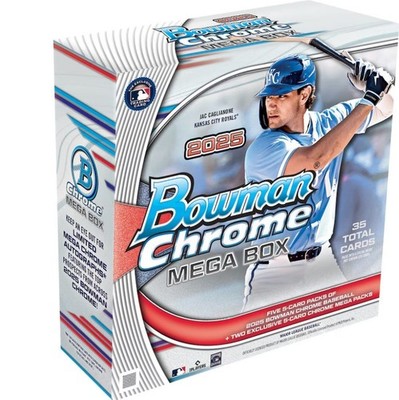 2025 Bowman Chrome MEGA BOX - Mojo - Lazers - Mojo Meteoric Rise -** YOU PICK **