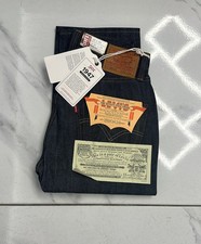 Levi's Vintage Clothing LVC 1947 501 XX W30 L34 Big E RAW DENIM Selvedge Jeans