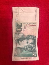 Germany 20-50-100 Mark, Banknote 1989-1993 VG