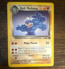 The Pokémon Company Pokemon TCG Team Rocket Dark Machamp 10/82 Holo Rare English on eBay