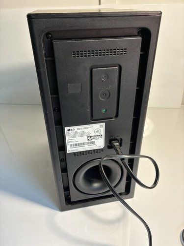 LG SPN5B-W Black Wireless 33W 110-120V/60Hz Active Subwoofer with Power Cord - Picture 9 of 15