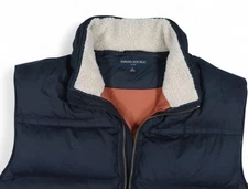 BANANA REPUBLIC VEST GILET VTG Y2K XL QUILTED JACKET PUFFER DOWN SHERPA  JACKET