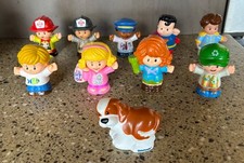 Lot of 10 Fisher-Price Little People Figures