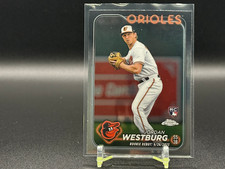 🔥 2024 Topps Chrome Jordan Westburg Rookie Debut RC #USC117 - Orioles 🔥