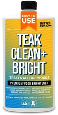 Teak Cleaner and Brightener for Wood, Prepares for Teak Oil or Sealer, Ideal ...