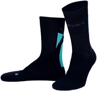 uvex Socken 'Functional', schwarz / blau, Größe 43-46