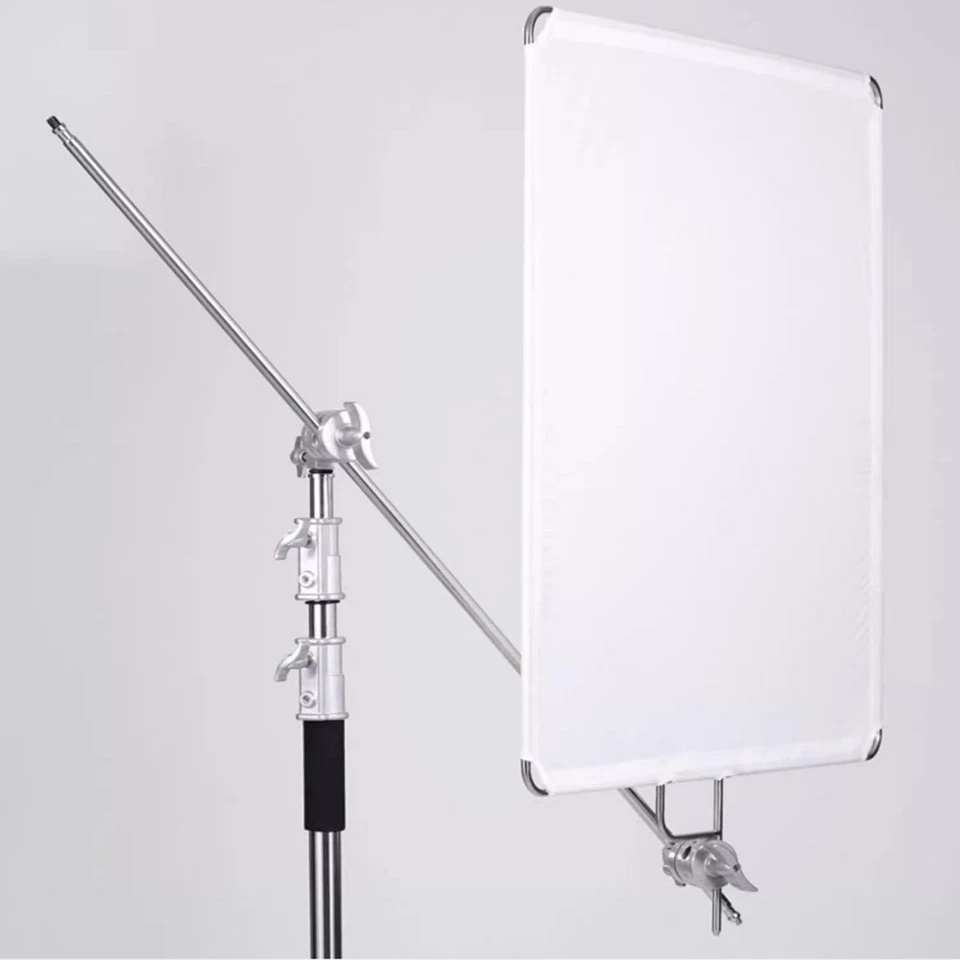 Kit de Panel Bandera Reflector de Luz 35"X47"/90X120Cm, Pantalla de Difusión 5 en 1 Transluc Foto 4 de 4