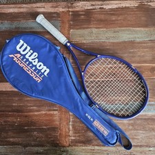 Wilson Graphite Aggressor 95 High Beam Series 4 1/2 L4 Tennis Racquet w/ Cover