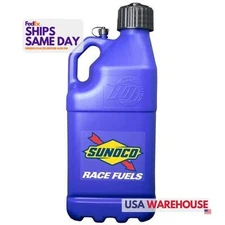 Sunoco Race Jugs M7500BL, One Blue Plastic Blue Sunoco Motorsports Jug 5 Gal 