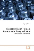 Nagaraju Battu | Management Of Human Resources In Dairy Industry | Taschenbuch