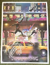 POST MALONE SIGNED 18x24 SPIDER-MAN GICLEE POSTER W/ SKETCH RACC TRUSTED 66/200