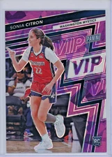 SONIA CITRON 2025 PANINI THE NATIONAL GOLD VIP PACK PURPLE CRACKED ICE RC 12/50