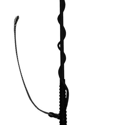 EQuest Longierpeitsche - schwarz - 120 cm Longiergerte Training Pferde Longieren