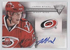 2013-14 Panini Titanium Reserve Signatures Jared Staal #TR-JAS Auto 0y6