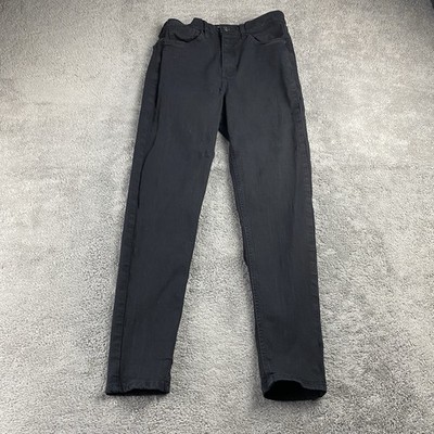 Topshop Jamie High Rise Skinny Jeans Womens 25x25 Black
