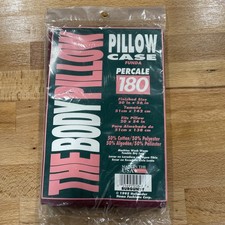 Body Pillow Zippered Pillow Protector - NEW Burgandy 180percale G213