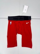Nike Pro NBA Basketball Team Issued Compression Shorts Men s Red DN1541-657