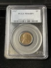 1917 lincoln cent Pcgs Ms-64