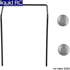 Associated 6648 RC10 Wing Wire And Mount Set