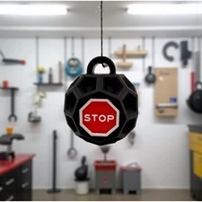 3D Printed Garage Parking Ball | Stop Sign Design | Parking Aid | Free Shipping