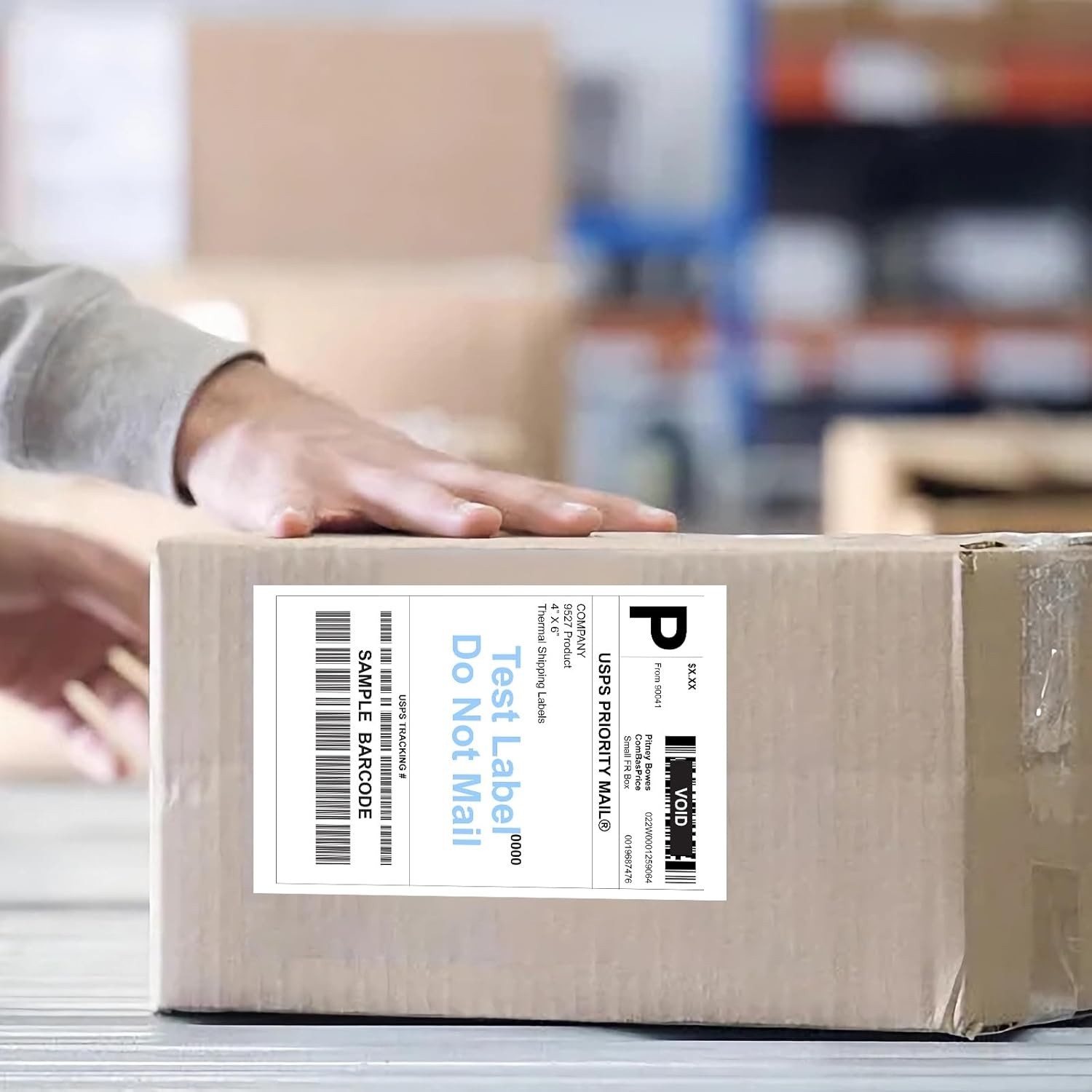 4000 Direct Thermal Shipping Labels for Zebra Printers