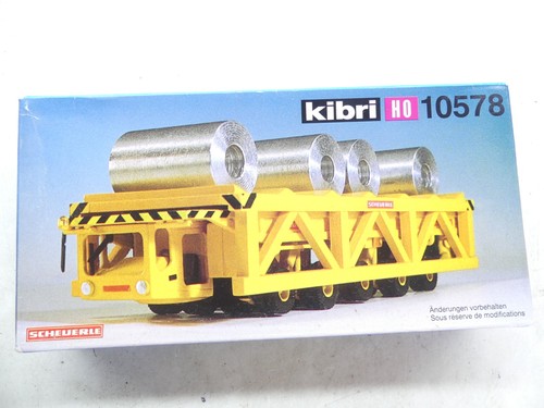 Kibri H0 10578 kit Scheuerle transportador de elevación, sin construir, NUEVO en embalaje original #63641 | Zustand: Gebraucht