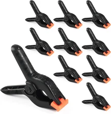 Spring Clamps, 4.5 Inch Large Plastic Clips for Balloon Arch Backdrop Craft Deco