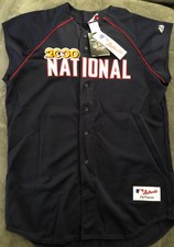 NWT Mark McGwire St. Louis Cardinals 2000 Majestic Auth All Star jersey Sz XL