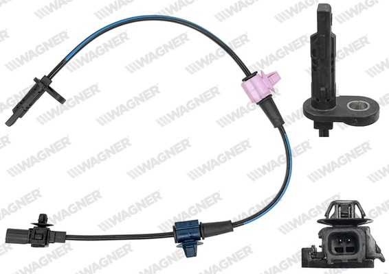 Wagner Abs-Sensor Raddrehzahl FüR Honda CR-V IV Rm_ 1.6I-Dtec 4WD-image