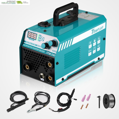 #ad MIG Welder Gasless 140A 110V Mig Stick Lift TIG Welder 3 in 1 Flux Core Wire Wel $174.67