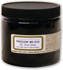 Jacquard Procion Mx Dye - Undisputed King of Tie Dye Powder - Olive Green