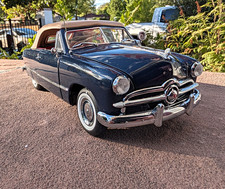 Franklin Mint 1949 Ford Convertible 124 Diecast Car Blacktan W Box Excellent Franklin Mint 1949 Ford Convertible 124 Diecast Car Blacktan W Box Excellent