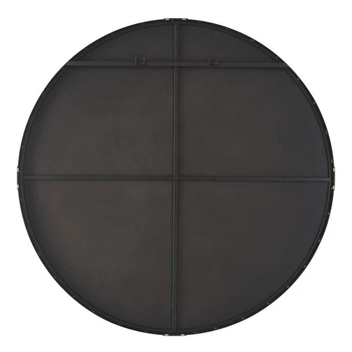 Uttermost 09882 CLIP 42-1/2" Diameter Circular Framed Bathroom - Black - Picture 3 of 7
