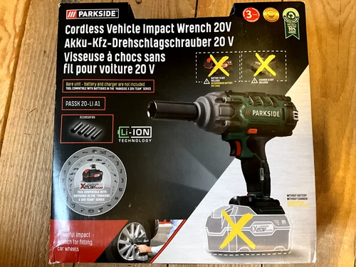 PARKSIDE Akku-Kfz-Drehschlagschrauber 20V PASSK 20-Li A1 ohne Akku/Lade NEU