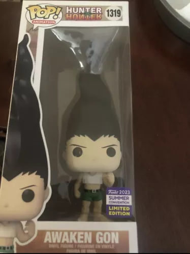 Funko Pop! 2023 SDCC Official Sticker Hunter x Hunter Awaken Gon IN HAND!