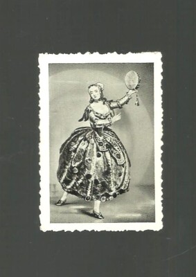 1930'S GARBATY FAMOUS DANCERS  #8  BARBERINA  EX/MT+  GOLD SABA BACK  VINTAGE