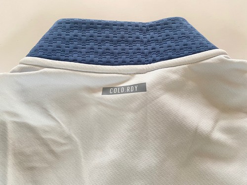 ADIDAS GOLF RECYCLED CONTENT COLD.RDY QUARTER-ZIP PULLOVER TOP MEN GU5114 - M - Picture 8 of 8