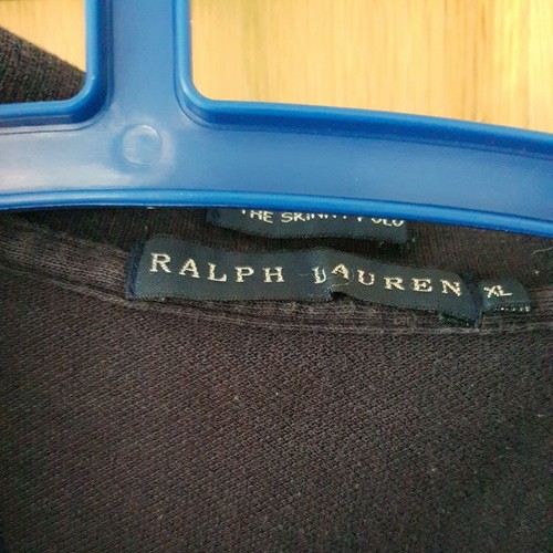 Ralph Lauren The Skinny Polo Size XL Navy Blue 42" Chest Shoulder To Hem 23"... - Picture 6 of 10