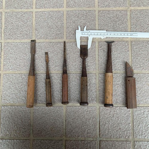 Chisel Nomi Woodworking Tool Showa Retro - Picture 22 of 24